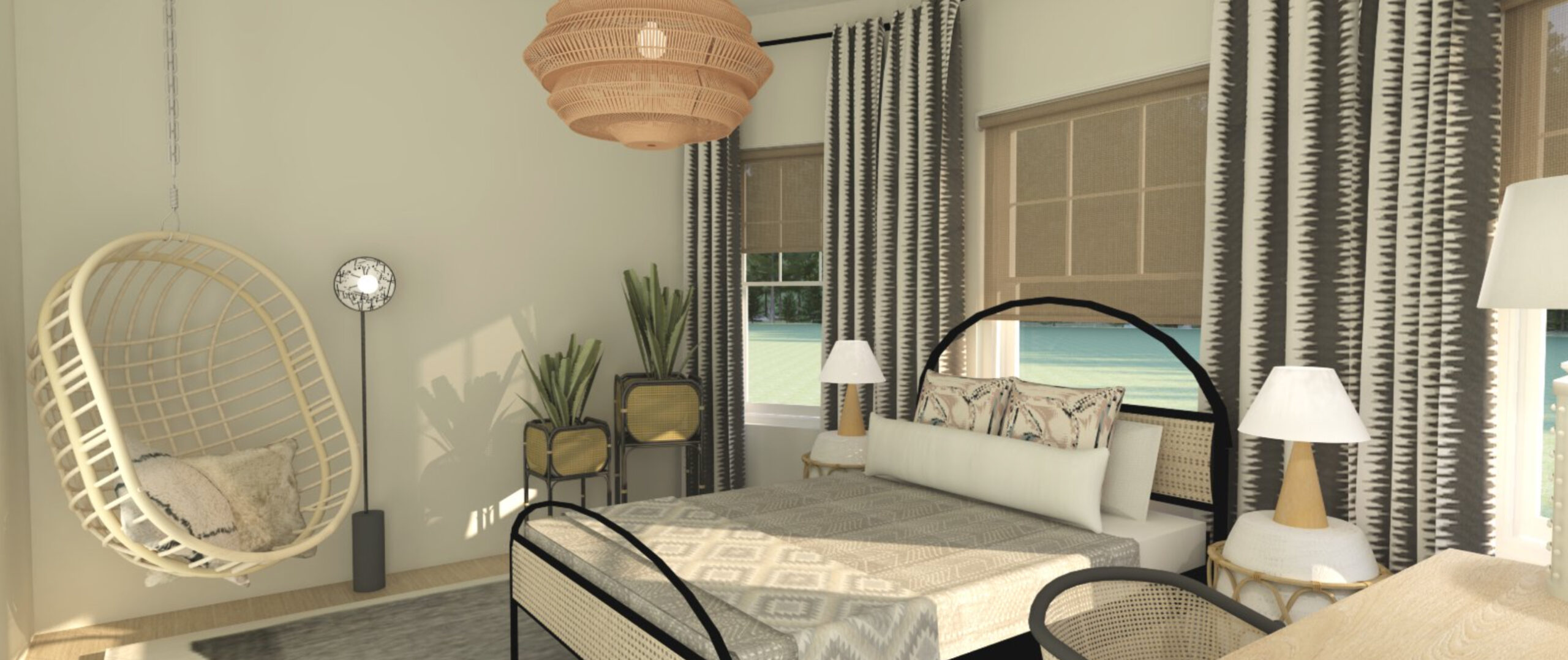 Helen and Co. Interior Design • Bedroom