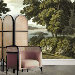 English Landscape Mural • Original • Insitu