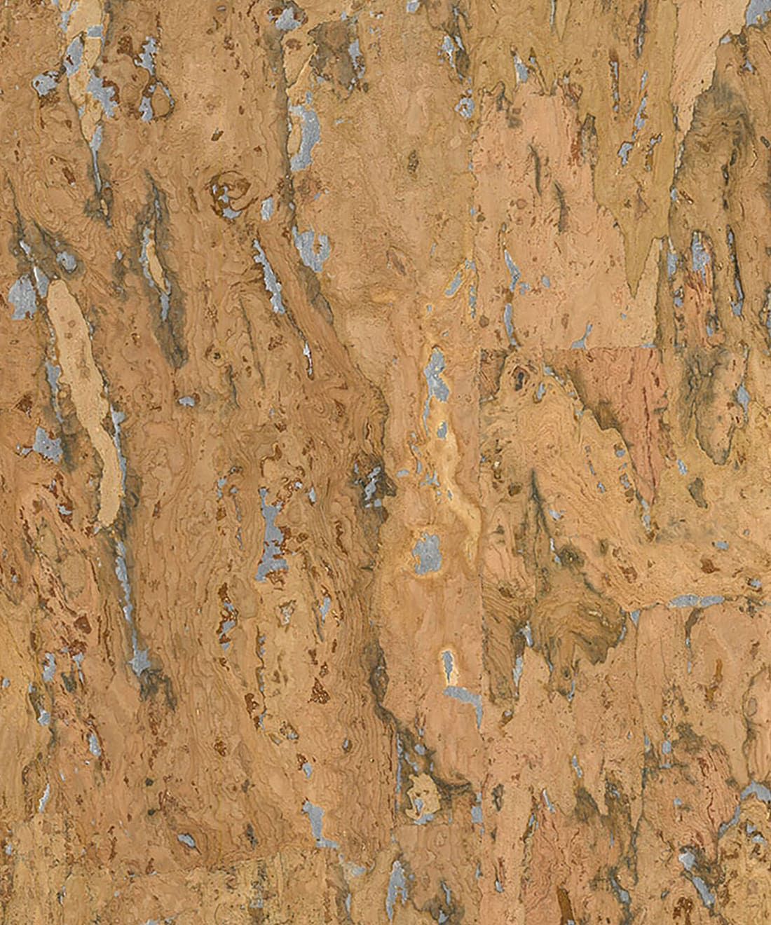 Earth Cork Grasscloth Wallpaper - Desert
