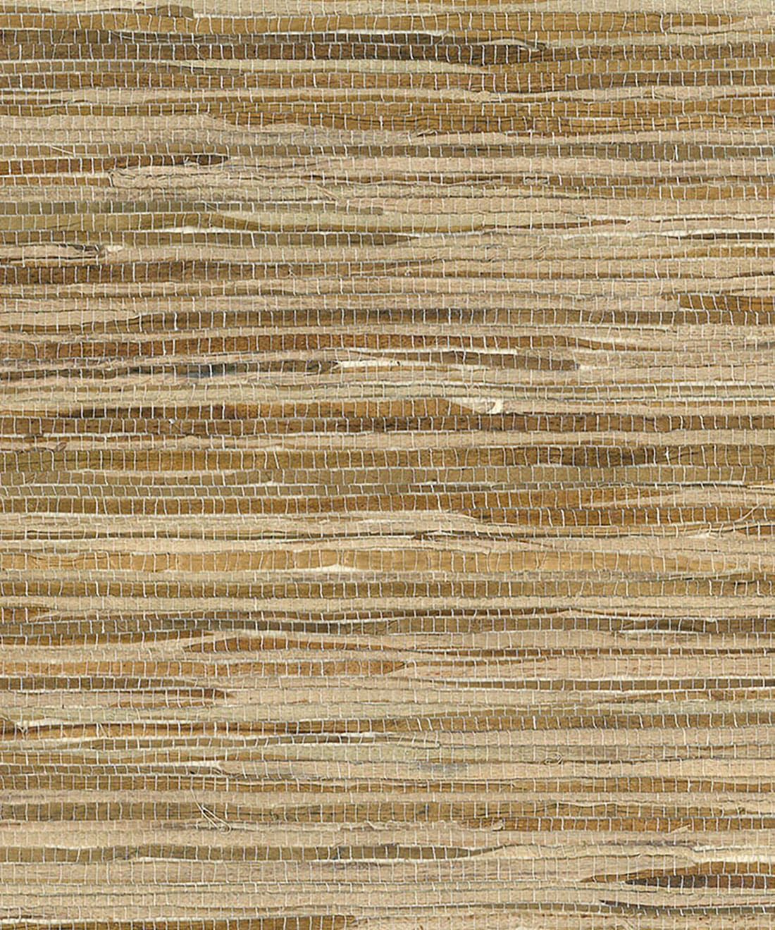 Water Hyacinth Grasscloth Wallpaper - Khaki