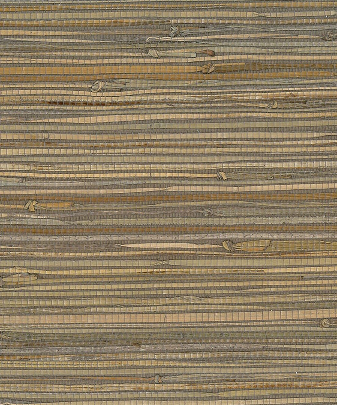 Rushcloth Grasscloth Wallpaper - Brown