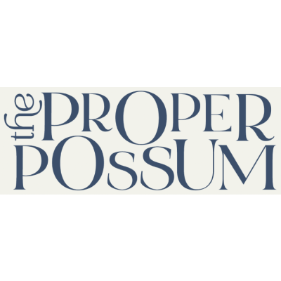 The Proper Possum • Logo