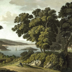 English Landscape Mural • Original • Swatch