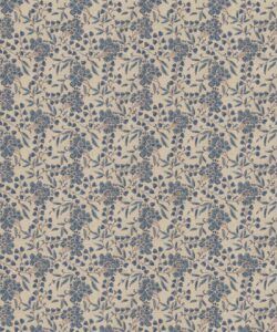 Cherry Blossom Wallpaper • Indigo Natural • Swatch