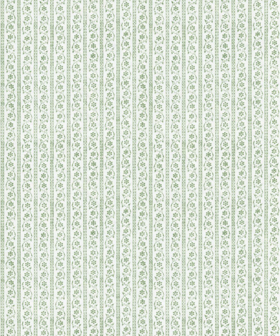 Daisy Chain Wallpaper • Mint Ivory • Swatch