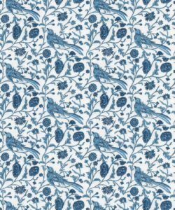 Vintage Bluebirds Wallpaper • Swatch