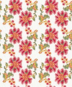 French Floral Wallpaper • Multi Ivory • Swatch