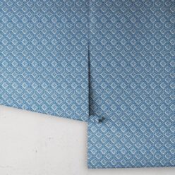Istanbul Wallpaper • Indigo Sky Ivory • Rolls