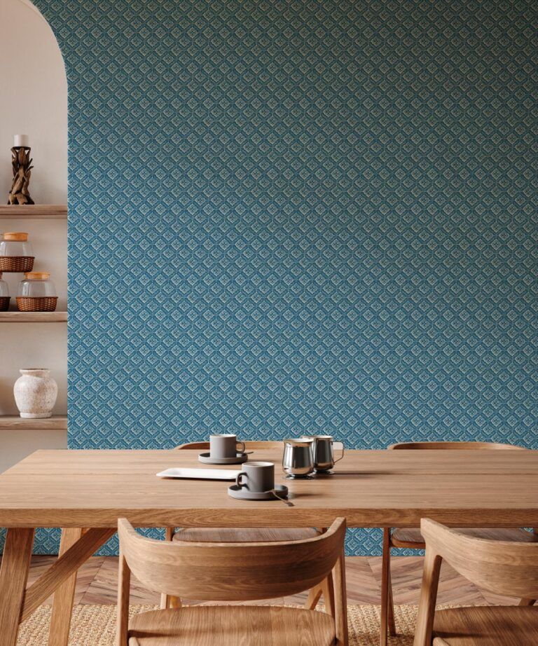 Istanbul Wallpaper • Geometric Tile Design • Milton & King USA