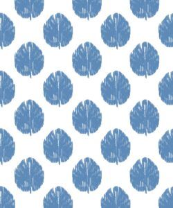 Fans Wallpaper • Classic Blue • Swatch