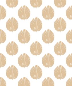 Fans Wallpaper • Honey Peach • Swatch