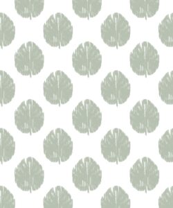 Fans Wallpaper • Seafoam • Swatch