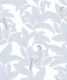 Pheasant Wallpaper • Dusty Blue • Swatch