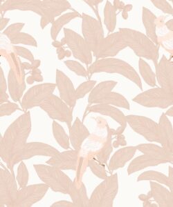 Pheasant Wallpaper • Spanish Villa • Swatch
