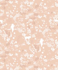 Vintage Floral Wallpaper • Spanish Villa • Swatch