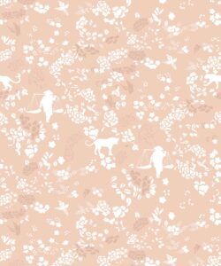 Vintage Floral Wallpaper • Spanish Villa • Swatch