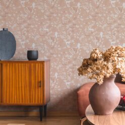 Vintage Floral Wallpaper • Spanish Villa • Insitu