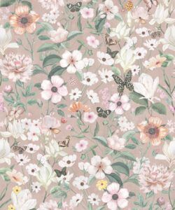 Barney Vintage Wallpaper • Lulu Linen • Swatch