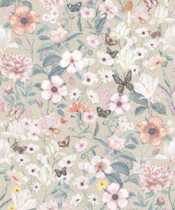 Barney Vintage Wallpaper • Plaster • Swatch