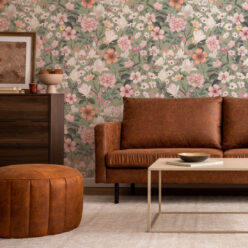 Barney Joy Wallpaper • Apple Linen • Insitu