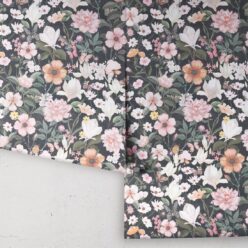 Barney Joy Wallpaper • Denim • Rolls