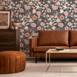 Barney Joy Wallpaper • Denim • Insitu