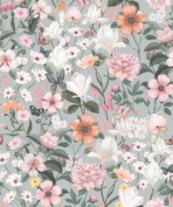 Barney Joy Wallpaper • Silver Linings • Swatch