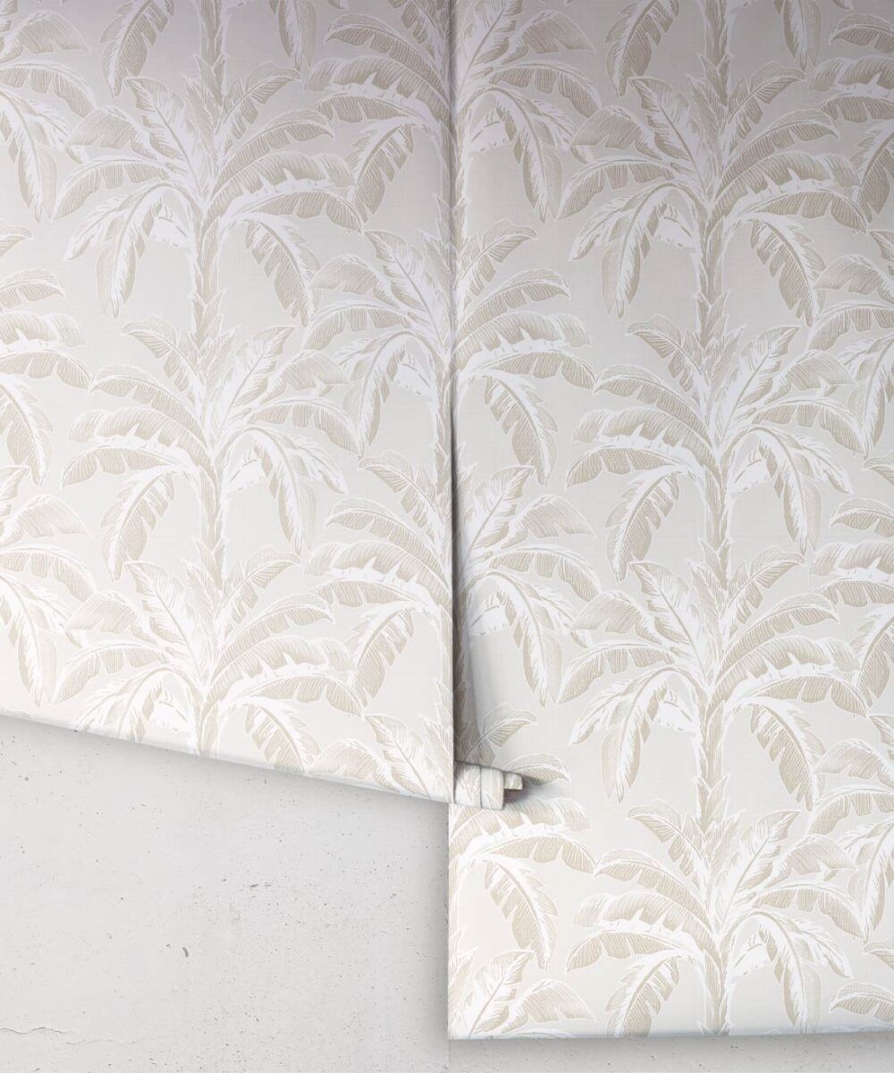 Havana Banana Wallpaper • Tropical Palm • Milton & King USA
