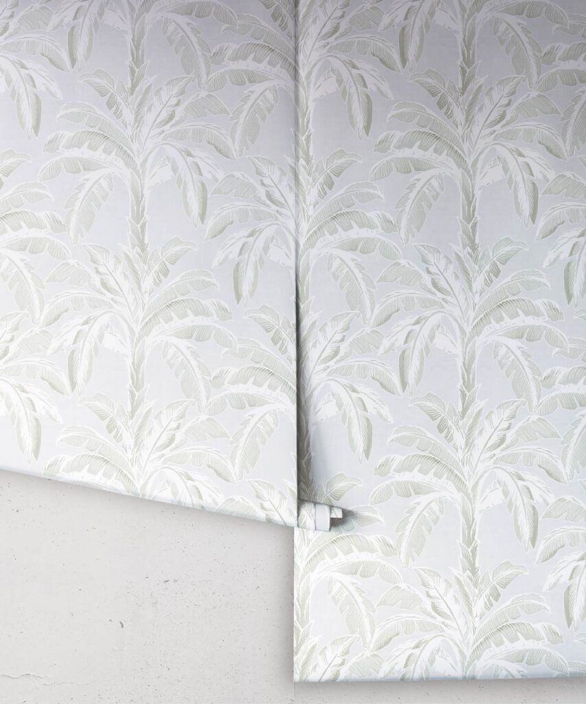Havana Banana Wallpaper • Tropical Palm • Milton & King USA