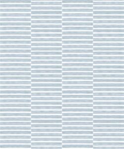 Ladder Wallpaper • Denim • Swatch