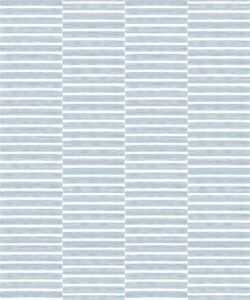 Ladder Wallpaper • Denim • Swatch