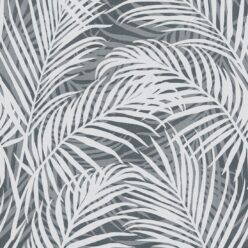 Laguna Palms Wallpaper • Denim • Swatch
