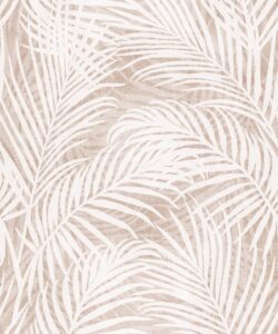 Laguna Palms Wallpaper • Vintage Blush • Swatch