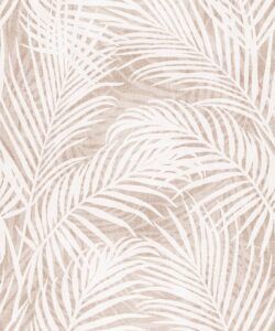 Laguna Palms Wallpaper • Vintage Blush • Swatch