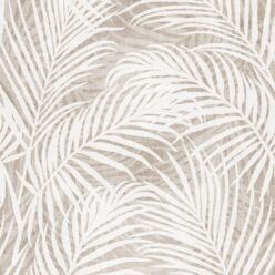 Laguna Palms Wallpaper • Vintage Wheat • Swatch