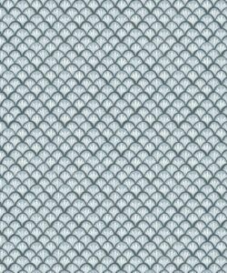 Moon Waves Wallpaper • Lake Blue • Swatch