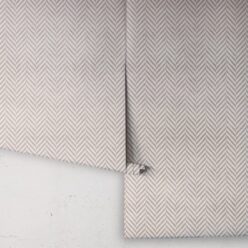 Mrs Jones Chevron Wallpaper • Grounded • Rolls