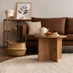 Mrs Jones Chevron Wallpaper • Haze • Insitu