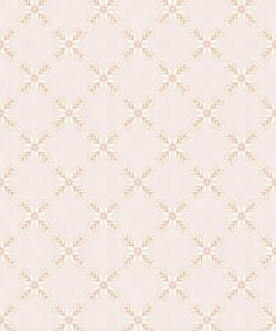 Lattice Wallpaper • Tangelo • Swatch