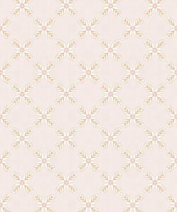 Lattice Wallpaper • Tangelo • Swatch