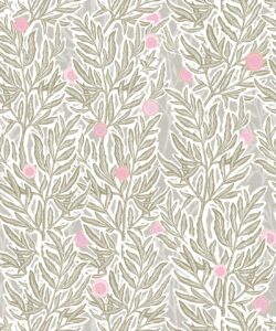 Linen Seagrass Wallpaper • Plaster • Swatch