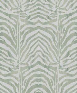 Zebra Wallpaper • Leaf • Swatch