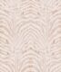 Zebra Wallpaper • Light Papaya Blush • Swatch