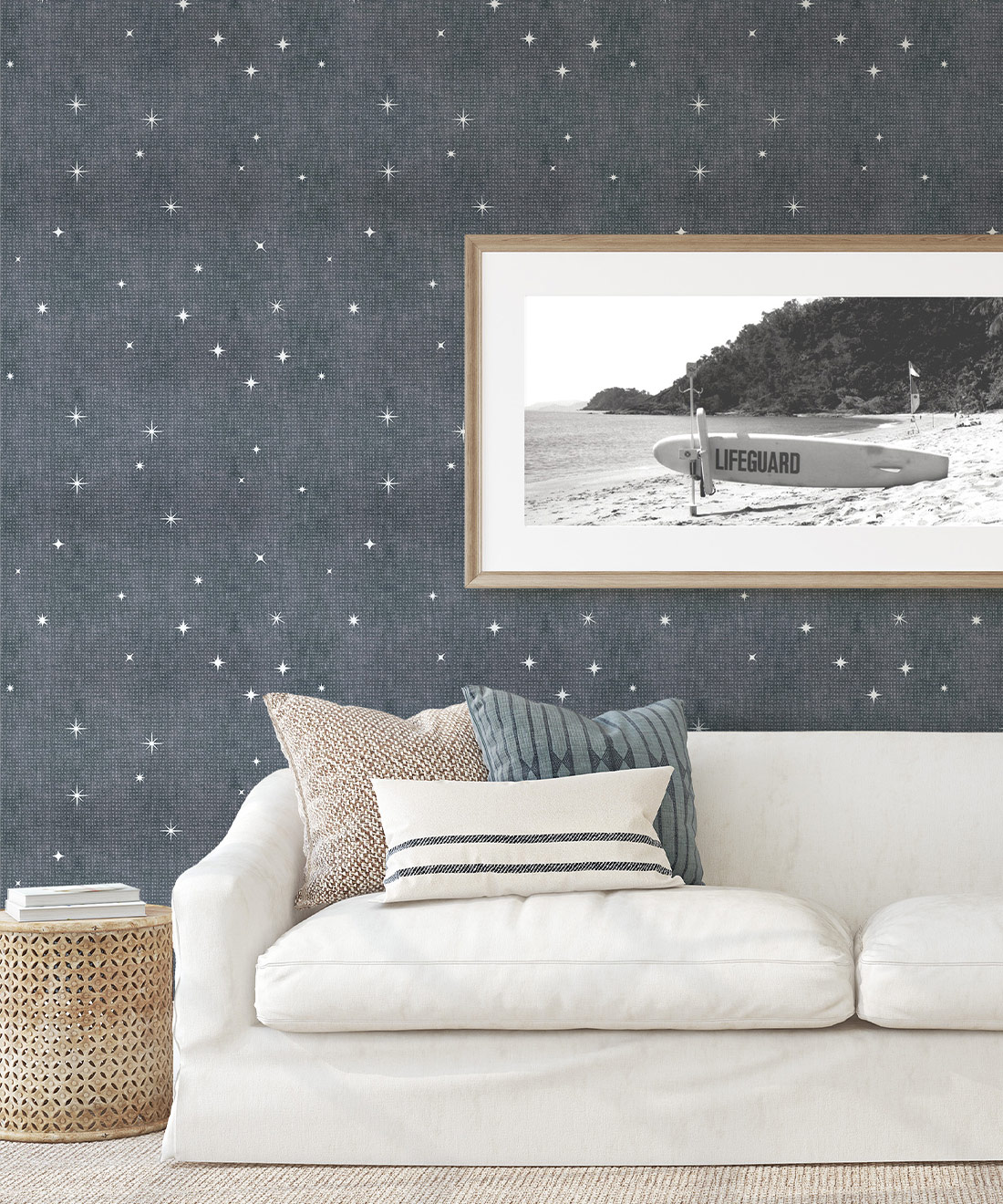 Southern Skies Wallpaper • Dark Blue • Insitu
