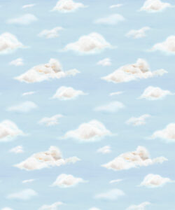 Heavenly Wallpaper • Light • Swatch