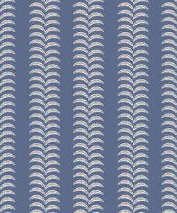 Travelling Vine Wallpaper • Classic Blue • Swatch