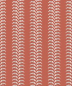 Travelling Vine Wallpaper • Ginger Spice • Swatch