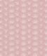 Dot Scallop Wallpaper • Cherry Blossom • Swatch
