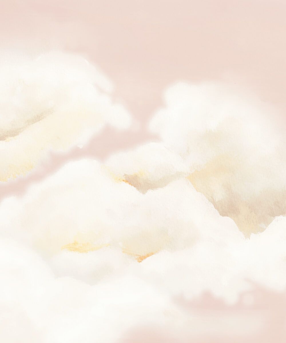 Serenity Mural Wallpaper • Cloudy Sky Mural • Milton & King USA