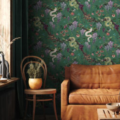 Snake Charmer Wallpaper • Arsenic • Insitu